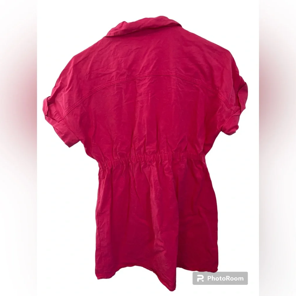 Zara Kids Casual Dress in Bright Pink - Size 11/12